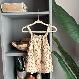 rylee + cru dotted swing tank top